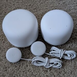 Google Nest Wifi Router and Access Smart Point